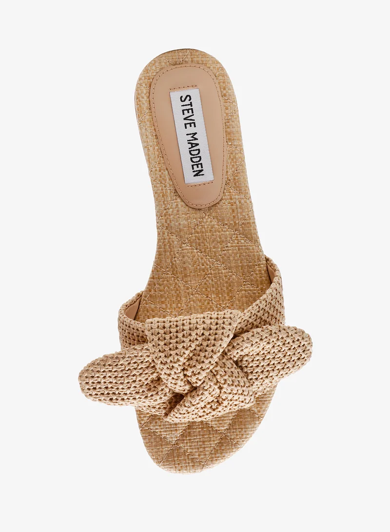 STEVE MADDEN  Bow Accent Flat Sandals for Women | Best Price UAE
