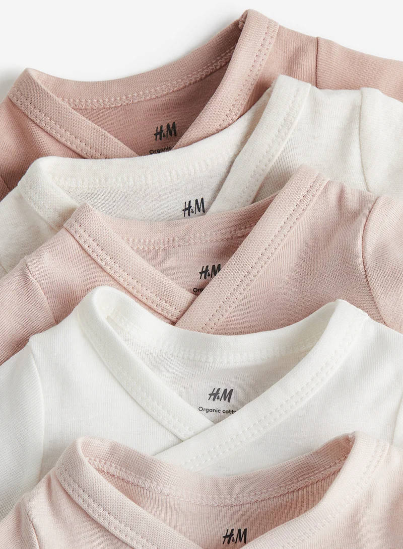 H&M Kids 5-Pack Wrapover Bodysuits