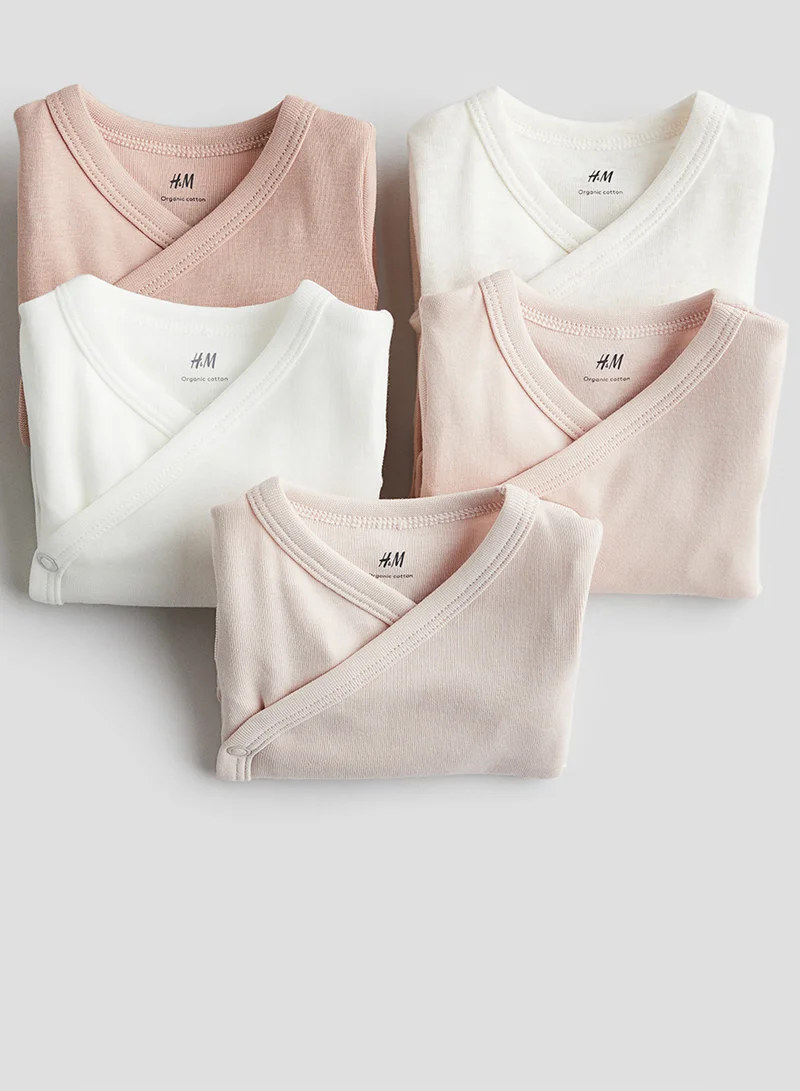 H&M Kids 5-Pack Wrapover Bodysuits
