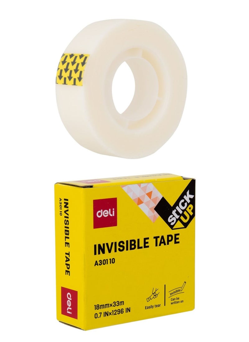 Deli 12-Piece Invisble Magic Tape 18mm Width  - Image 2
