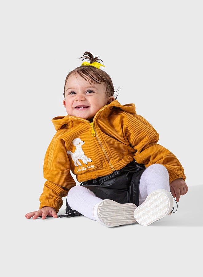 اون كيدز قميص مخملي علوي للبنات أطفال صغار - Image 2