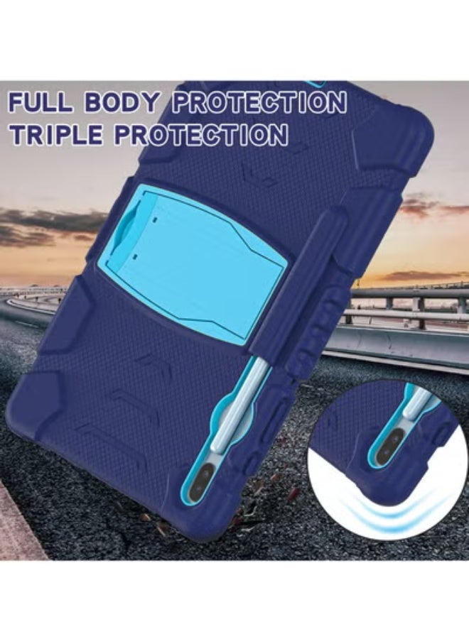 Gulflink Back Cover Protect Case for SAMSUNG Tab S6 T860/T865/T867 10.5 inch Navy-Blue and Blue - Image 5