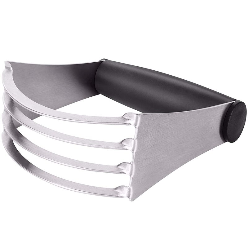 Urdhvamurti Urdhvamurti Dough Blender with HandleProfessional Pastry Mixer Cutter Dough Masher Stainless Steel Blades for Butter Pie Crust Baking Guacamole Salsa Pastry - Image 1