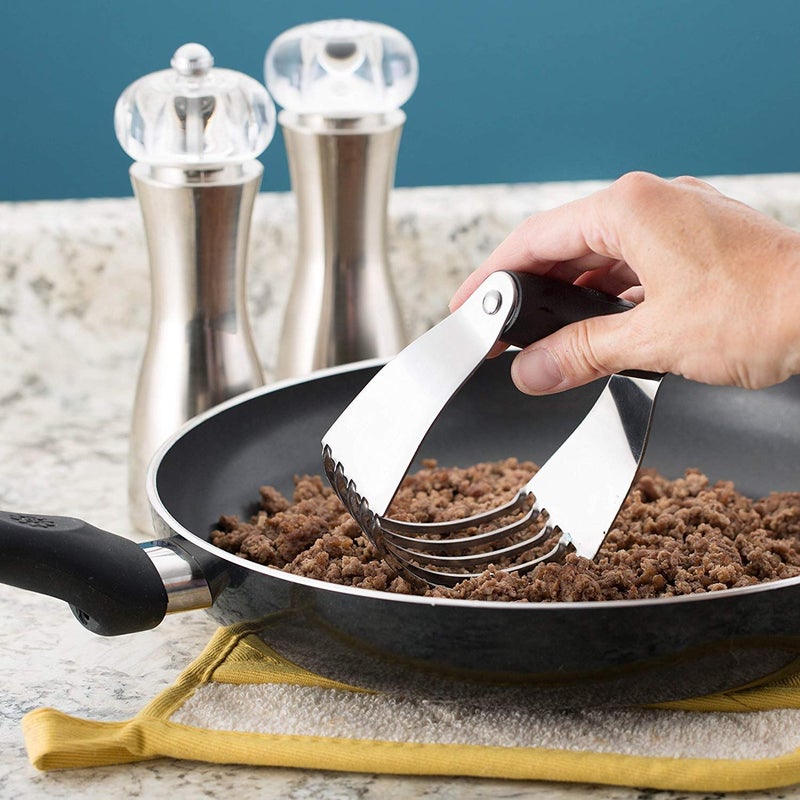 Urdhvamurti Urdhvamurti Dough Blender with HandleProfessional Pastry Mixer Cutter Dough Masher Stainless Steel Blades for Butter Pie Crust Baking Guacamole Salsa Pastry - Image 5