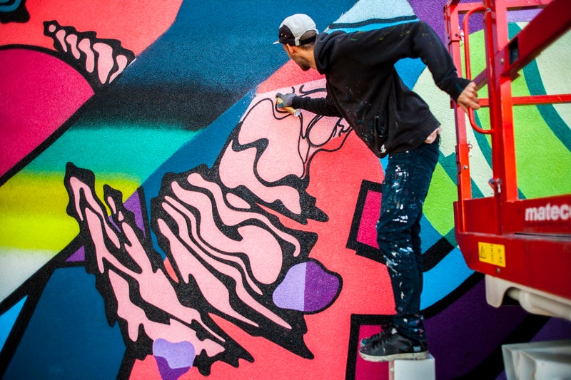 Montana Gold Montana Cans Montana GOLD 400 ml Color, Shock Pink Light Spray Paint,MXG-S4000, 13.5 Fl Oz (Pack of 1) - Image 4