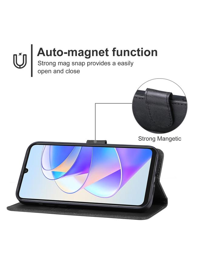 اس-توب جراب هاتف Honor X7a المصنوع من الجلد - Image 4