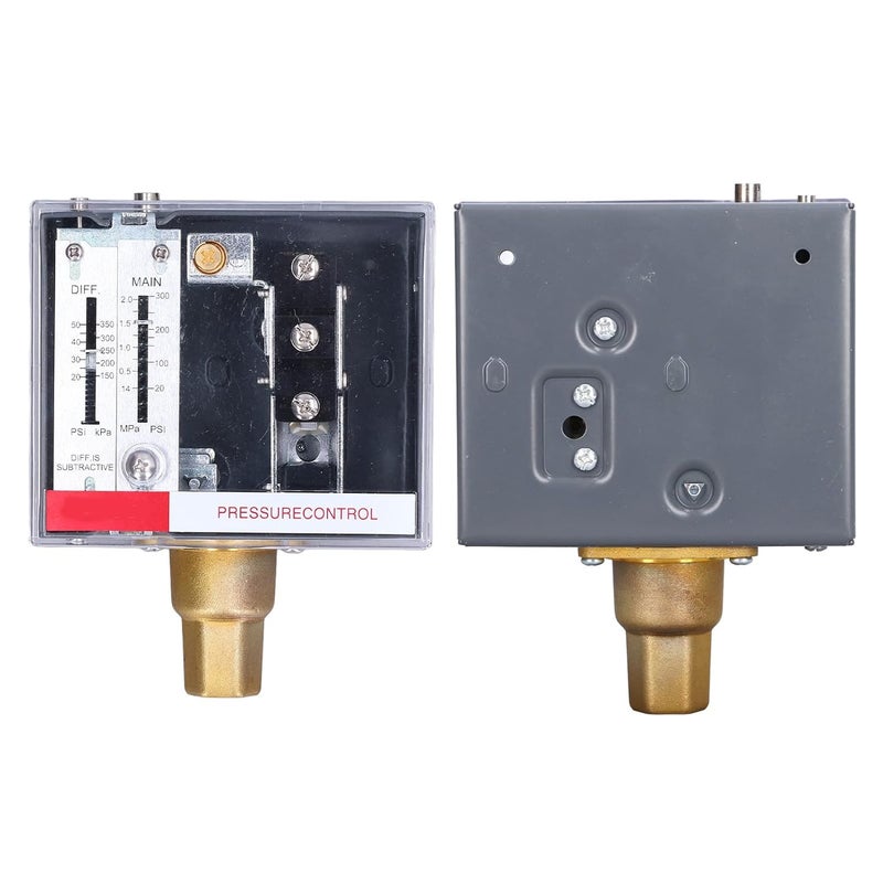 LF56 Pressure Switch for Liquid and Steam, Adjustable Controller with Plastic Cover for Observing, 1-2.0MPa - Home Use - Image 4