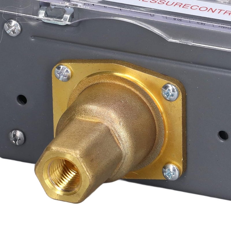 LF56 Pressure Switch for Liquid and Steam, Adjustable Controller with Plastic Cover for Observing, 1-2.0MPa - Home Use - Image 3