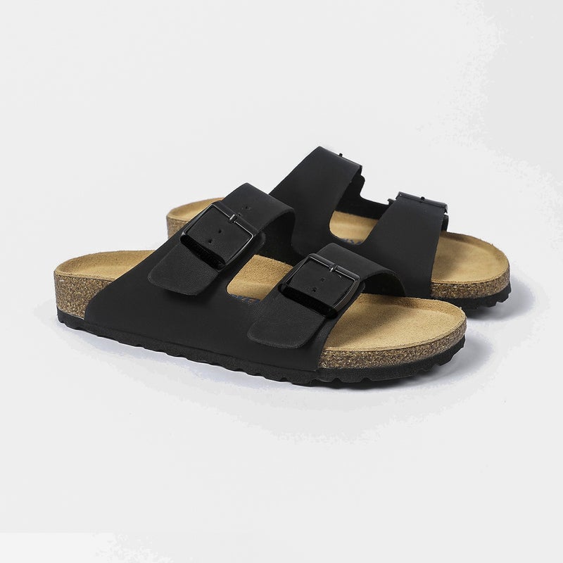Birkenstock Double-Buckle Sandals - Outdoor Casual Cork Shoes for Men and Women