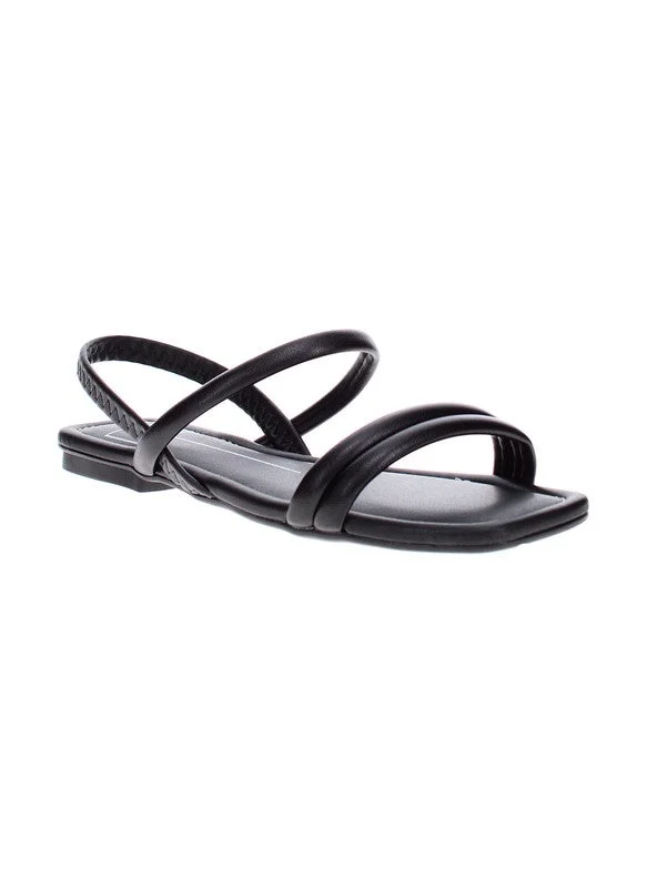 Moleca  Moleca Ladies Flat Sandals Black | Made In Brazil for Women | Best Price UAE