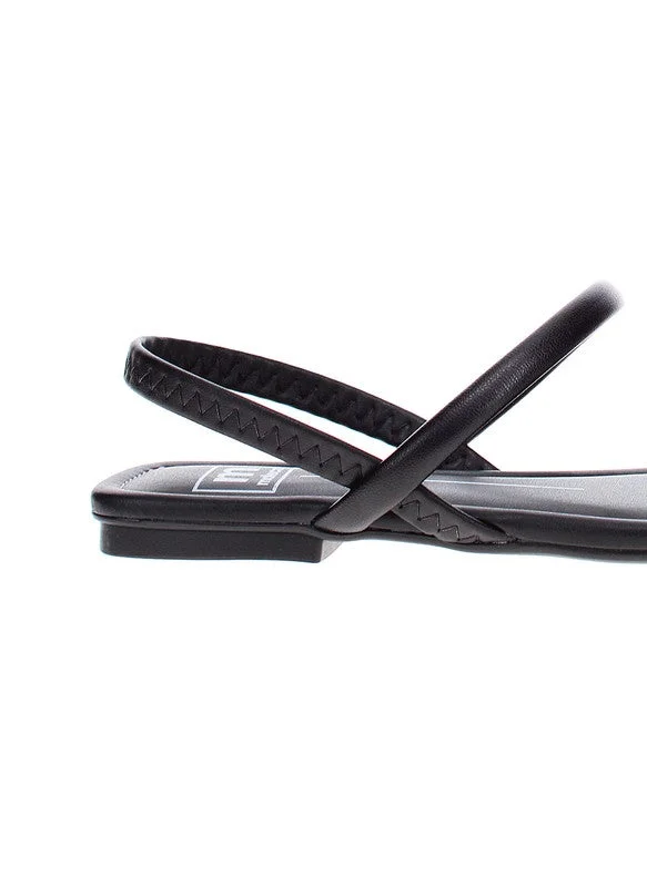 Moleca  Moleca Ladies Flat Sandals Black | Made In Brazil for Women | Best Price UAE