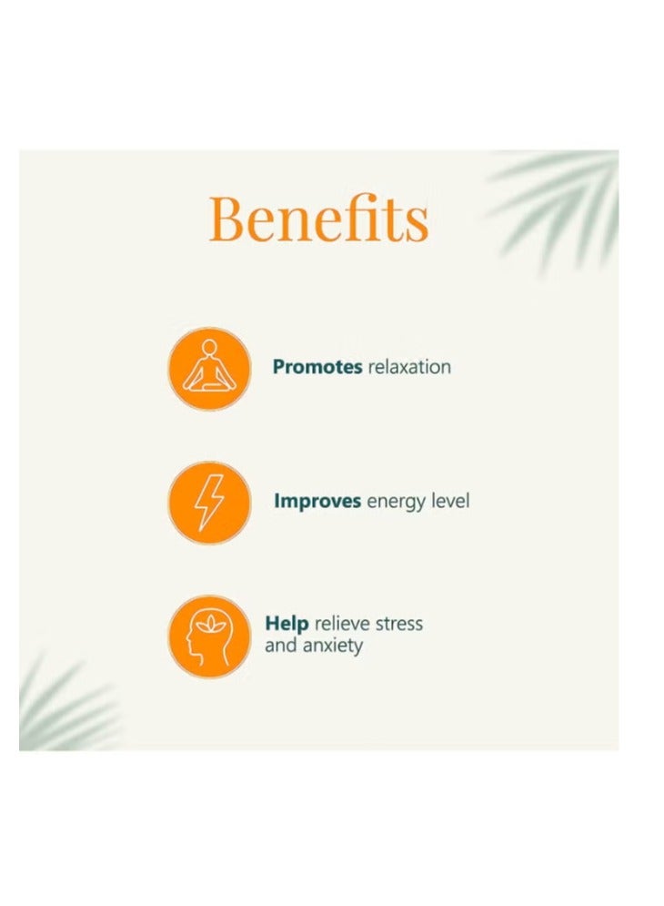 Himalaya Ashvagandha, Relieves Stress and Boosts Energy, 60 Veg. Caps - Image 2