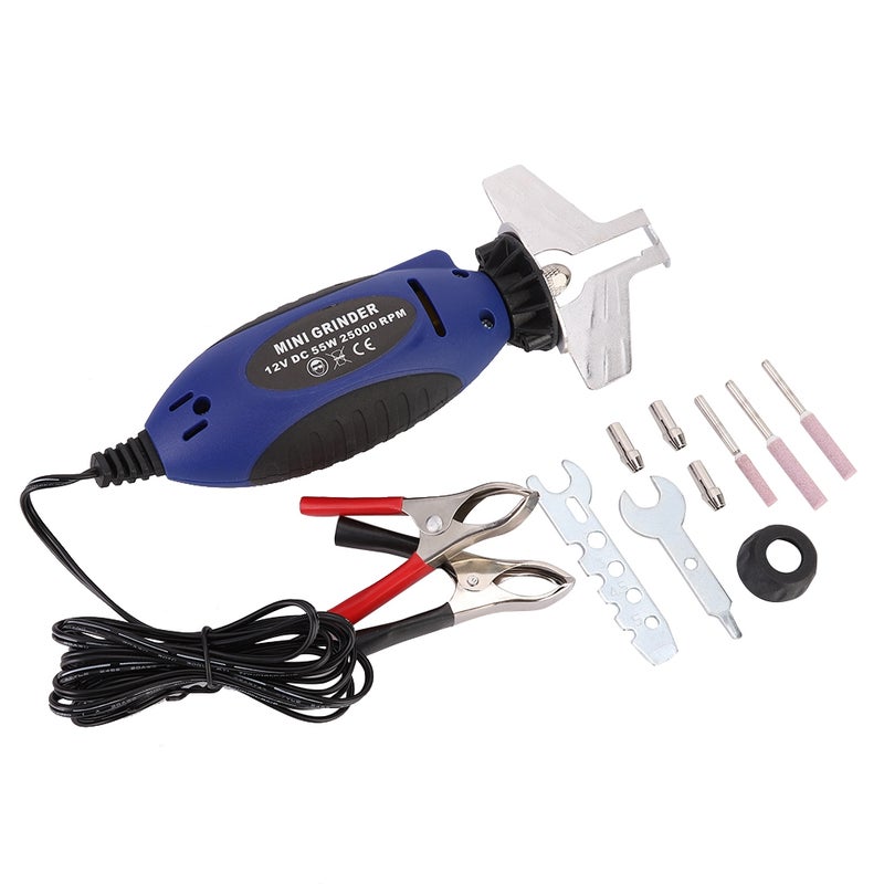 12V Mini Chainsaw Sharpener Electric Chain Grinding Machine Chain Saw File Grinder - Image 1