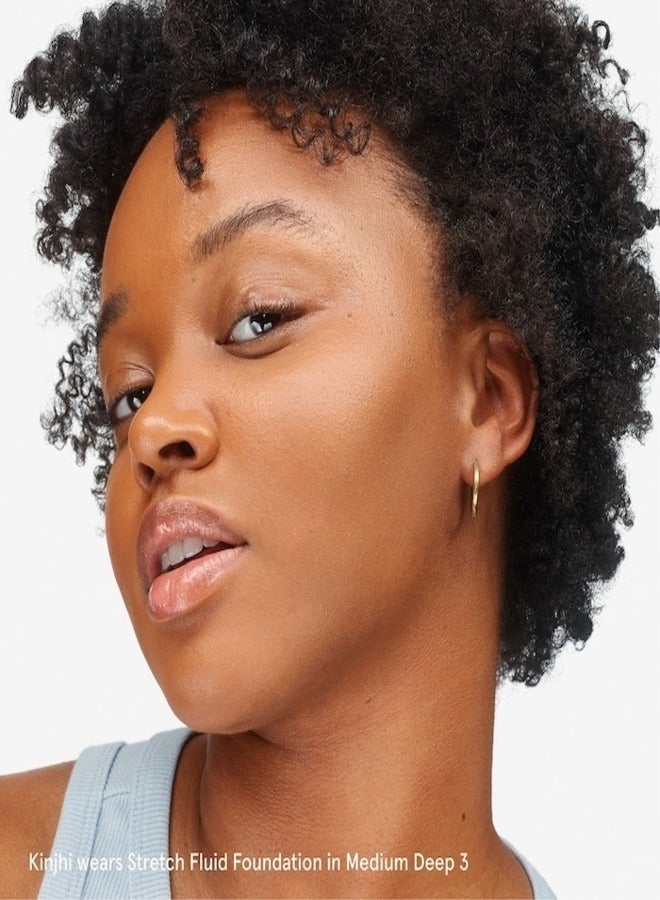 Glossier Stretch Liquid Foundation – Buildable Coverage,    Medium Deep 3 - neutral base tone 30ml - Image 3