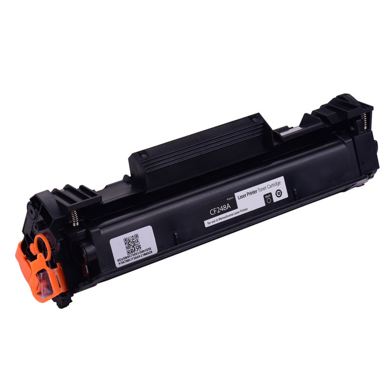 حافظة حبر متوافقة سوداء مستبدلة لحبر HP CF248A 48A مع شريحة متوافقة مع طابعات HP LaserJet Pro MFP M28a M28w M17a M17w M15a M15w M14a M14w - Image 1