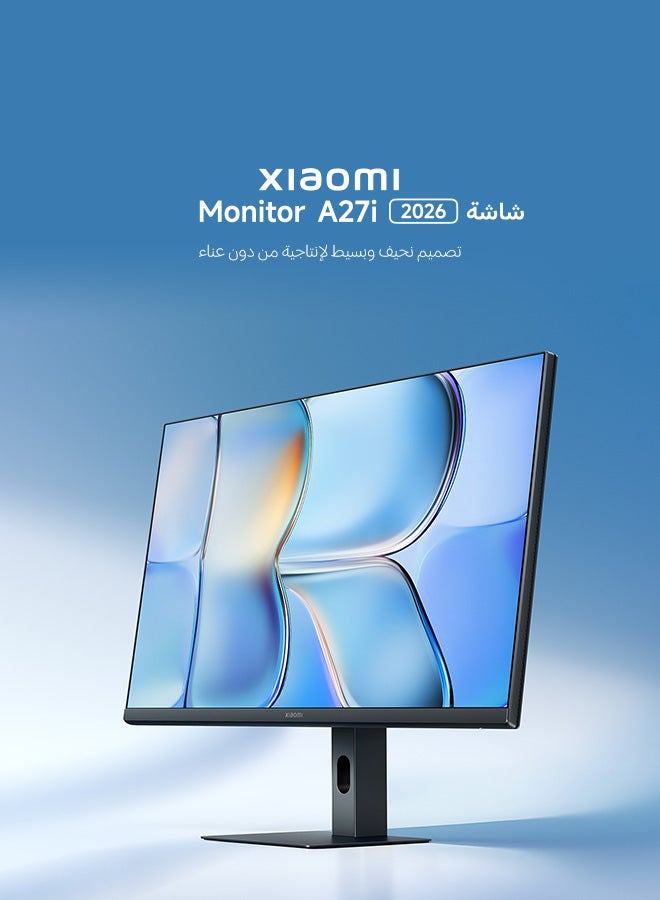 شاومي Xiaomi Monitor A27i 2026 Black - Image 1