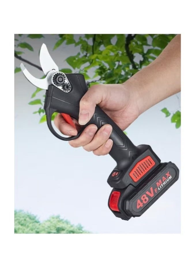 Arabest Cordless Electric Pruning Shears Portable Tree Trimmer, Replaceable Blades, 30mm Cutting Diameter, and 1x 15000mAh Batteries for Gardening - Image 2