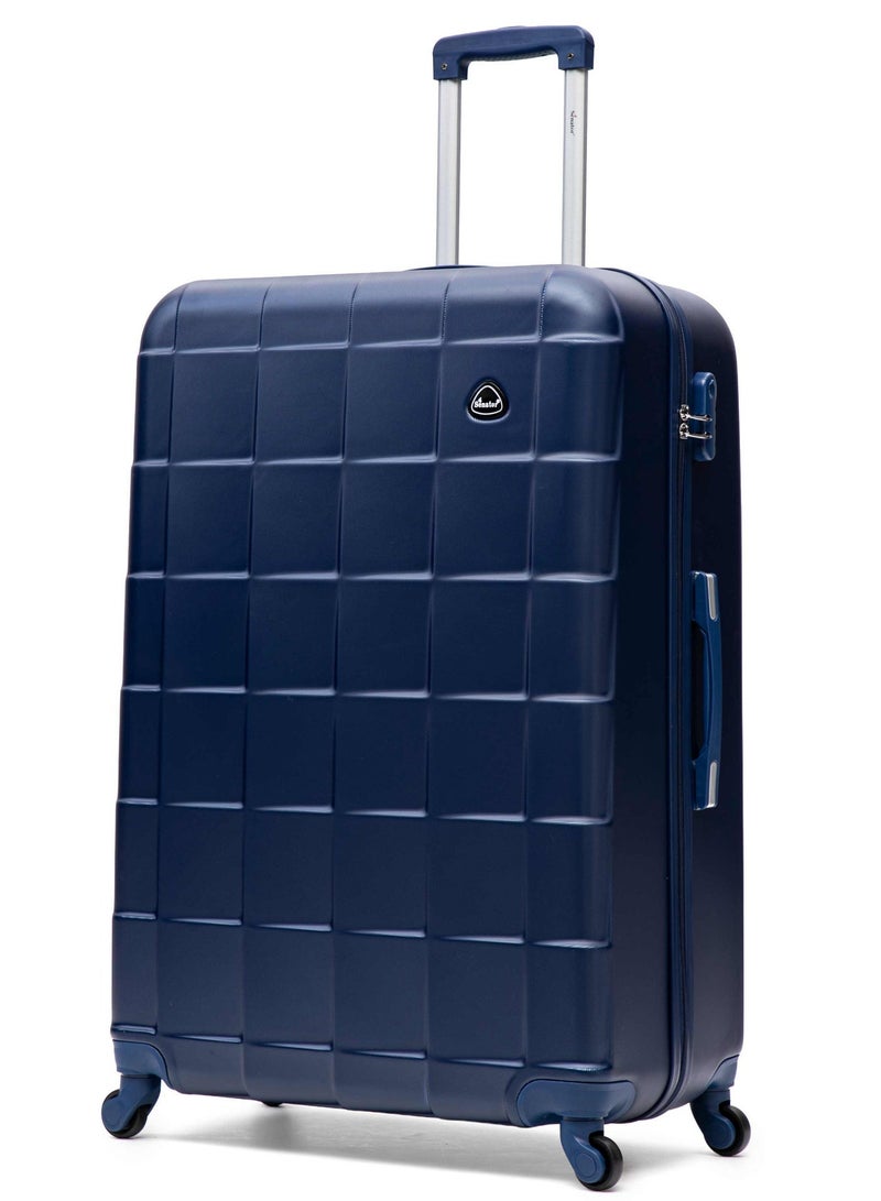 SENATOR Hard Case Travel Bag Trolley Luggage Set of 4 ABS Lightweight Suitcase with 4 Spinner Wheels,  A207, Navy Blue - Image 3