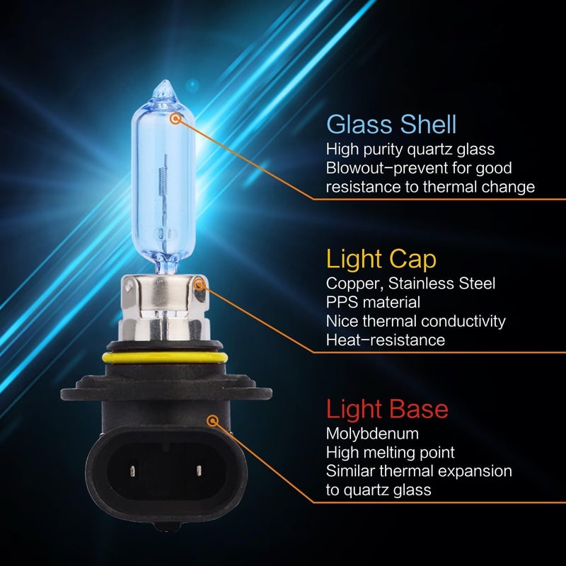 Sinoparcel 9012/HIR2 Halogen Headlight Bulb - Pack of 2 - Image 2