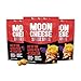 Moon Cheese Space Spice Out Of This World Pizza Crunchy ProteinRich Cheese Snack Keto Friendly 100 Real Cheese Low Carb GlutenFree No Sugar 2 Oz bags Pack of 3 - Image 1