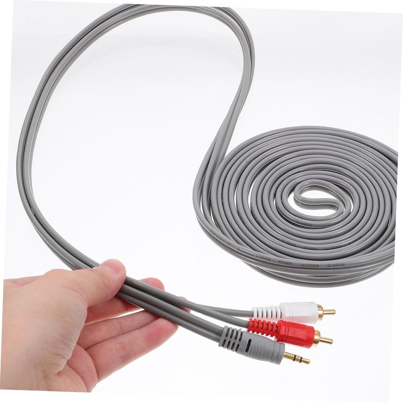 Male to Dual Female Audio Speaker Cable Flexible Wire for Home Car Studio Use - Image 3