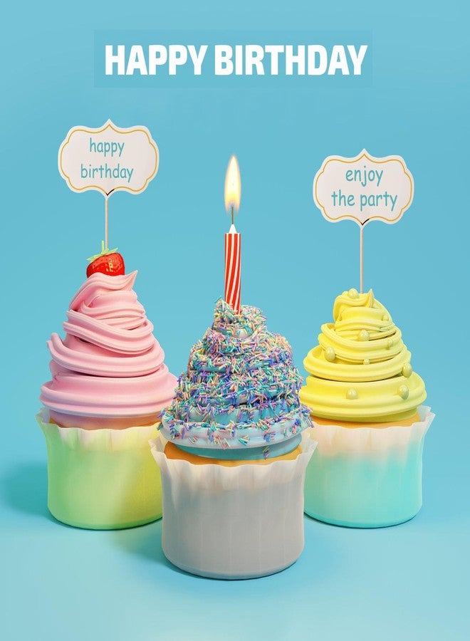 الينك مجموعة ألينك من 50 قطعة من علامات الجبن، ملصقات طعام لألواح التقديم، أعواد أسنان فارغة لعلامات المقبلات، زينة الكب كيك، أعواد سندويشات لتزيين حفلات الكريسماس، وحفلات الزفاف، والمناسبات الأخرى - أبيض - Image 3