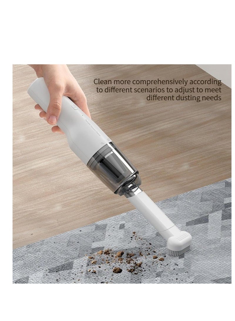 ARNOTEC Portable Car Vacuum Cleaner Air Duster Compact, Low Noise, Type-C Fast Charge Handheld Vacuum for Keyboard, Travel, Boats, Pet  - Image 5