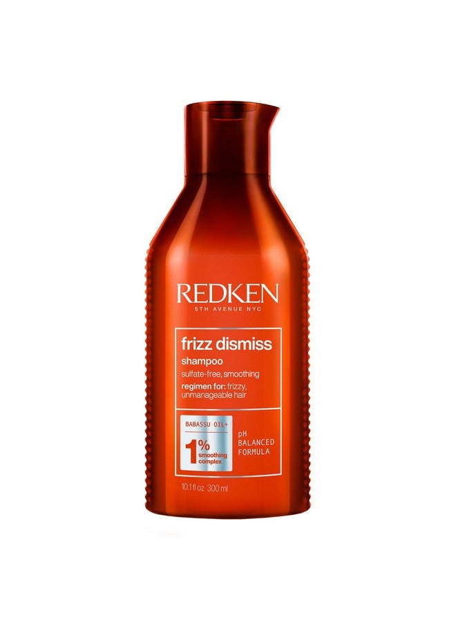 Redken Frizz Dismiss Shampoo | Sulfate Free Shampoo For Frizzy Hair | Gently Cleanses, Smooths, and Adds Shine | Weightless Long-Lasting Frizz Control | Humidity Protection | Anti Frizz - Image 1