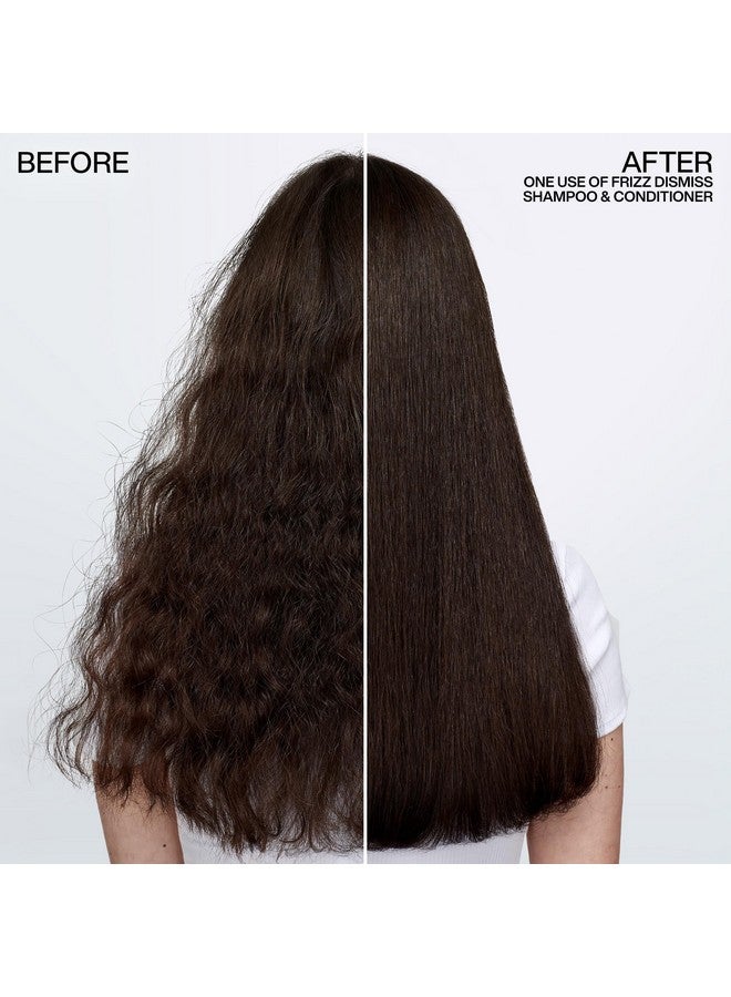 Redken Frizz Dismiss Shampoo | Sulfate Free Shampoo For Frizzy Hair | Gently Cleanses, Smooths, and Adds Shine | Weightless Long-Lasting Frizz Control | Humidity Protection | Anti Frizz - Image 3