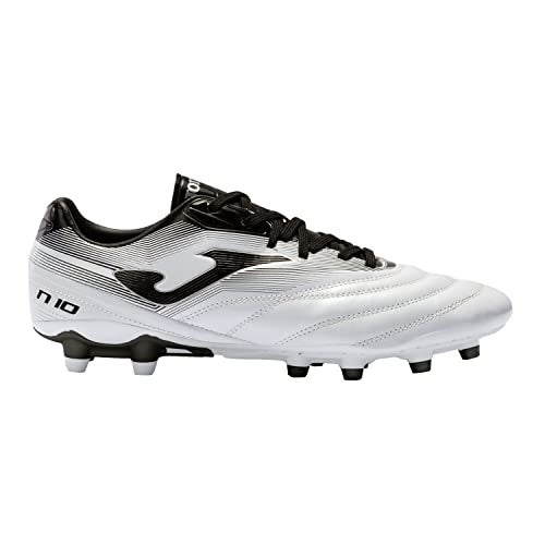 Joma Numero 10 Firm Ground 2202 Football Shoe, White - Image 1