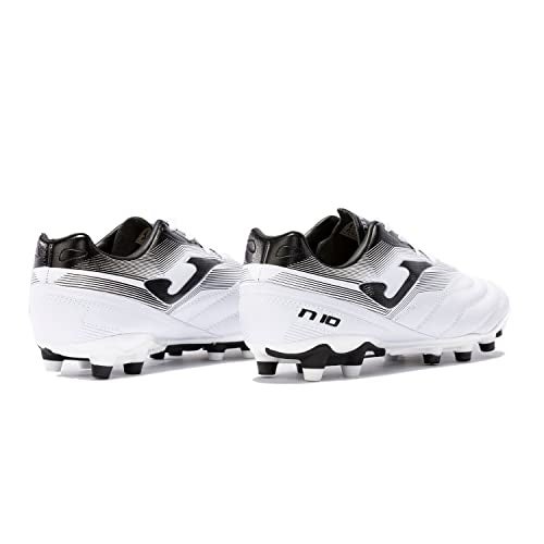 Joma Numero 10 Firm Ground 2202 Football Shoe, White - Image 5