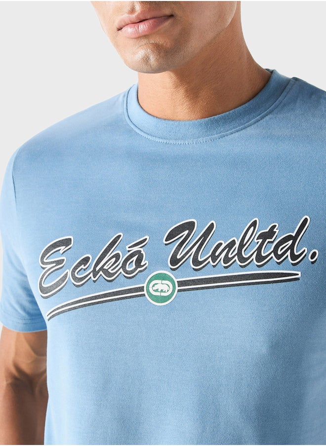 Ecko Unltd. تي شيرت طباعة بياقة دائرية  - Image 3