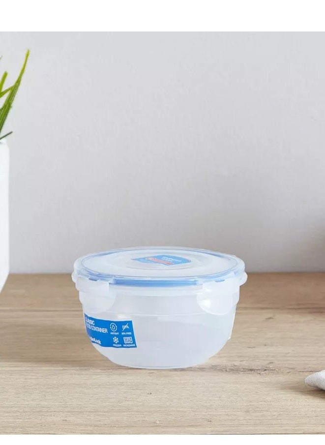 LOCK & LOCK - LocknLock 480ml  Round  Airtight Food Storage Container- BPA-Free, Microwave, Freezer, and Dishwasher Safe - Image 1