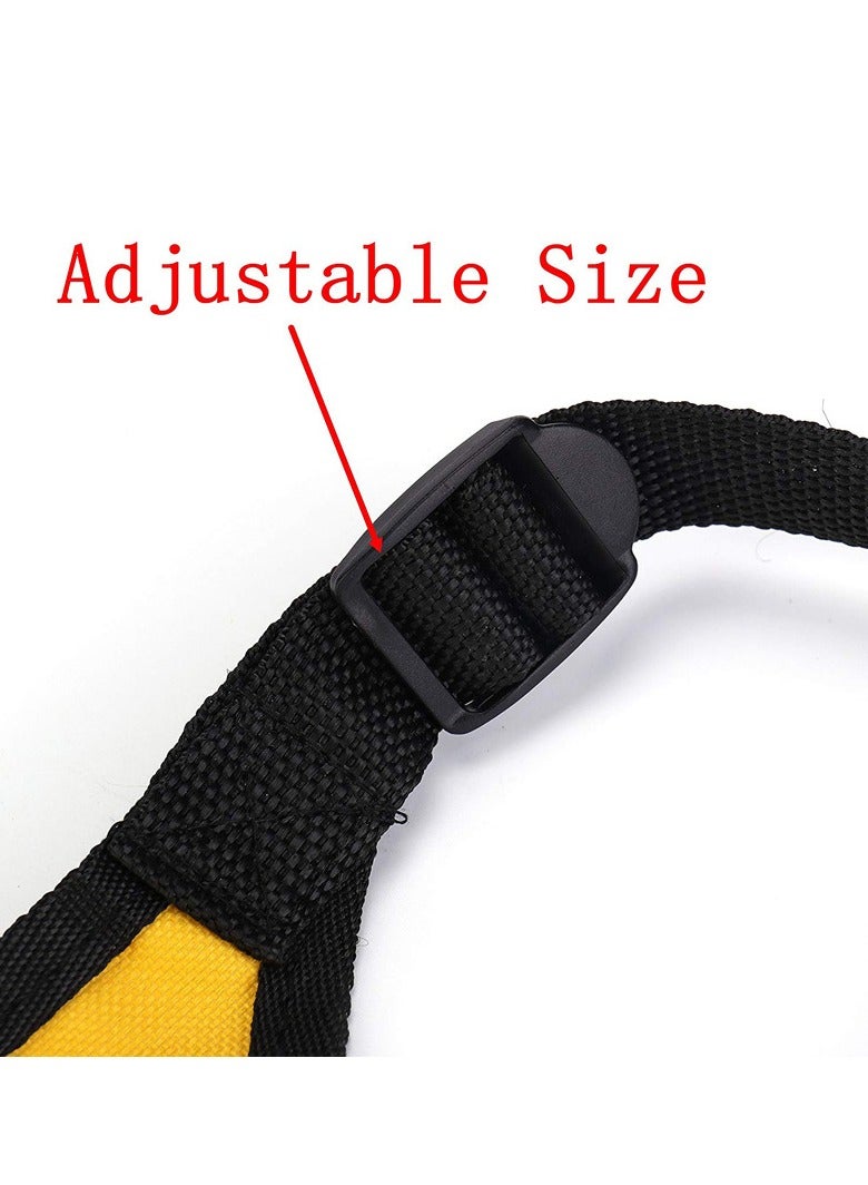 عام مريلة تخزين قماشية مقاومة للماء متعددة الجيوب، مريلة تخزين أدوات الحديقة (أصفر) - Image 2