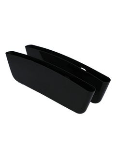 AUTOSMART 2-Piece Seat Pocket Catcher Black 336002.  - Image 1
