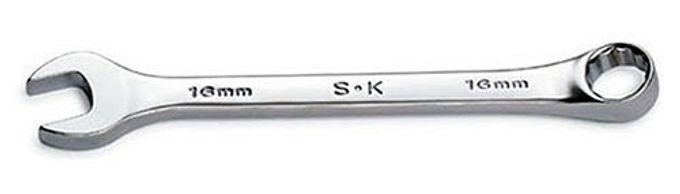 SK Professional Tools 86255 15-Piece 12-Point Fractional Regular Long Combination Wrench Set Superkrome Finish, Set Of 15 Chrome Wrenches Made In Usa - Image 3
