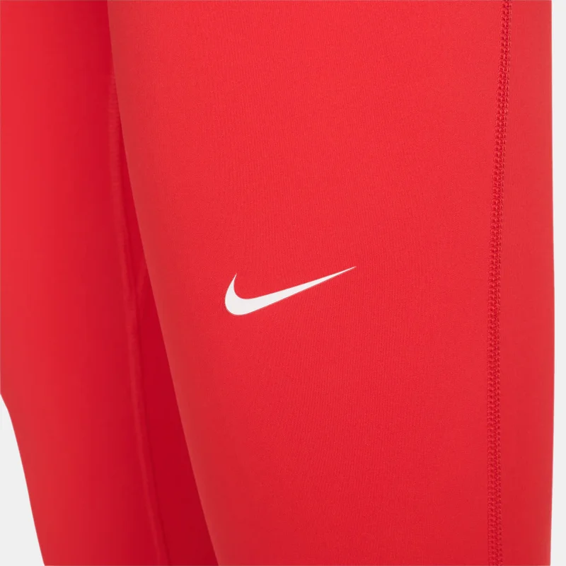 Nike Women's Pro Mid-Rise Mesh-Panelled Leggings