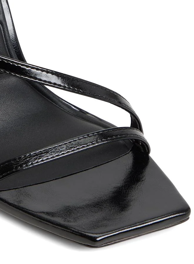 Aldo  Scintilla Ladies Black Heeled Sandals for Women | Best Price UAE