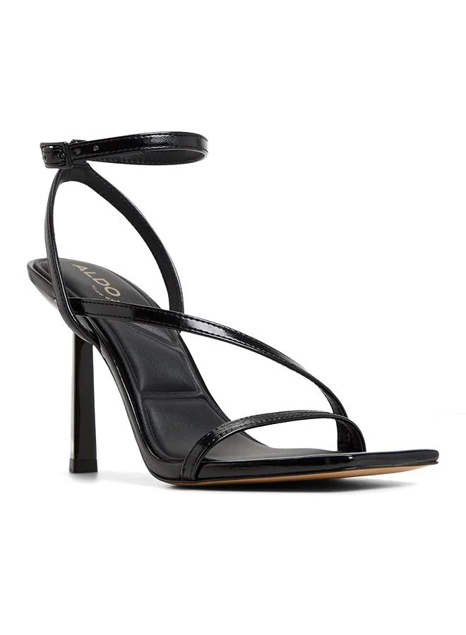 Aldo  Scintilla Ladies Black Heeled Sandals for Women | Best Price UAE