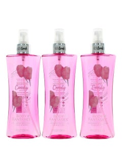 Parfums de Coeur Parfums De Coeur Cotton Candy by Body Fantasies 3 Pack 8 oz Fragrance Body Spray women 
