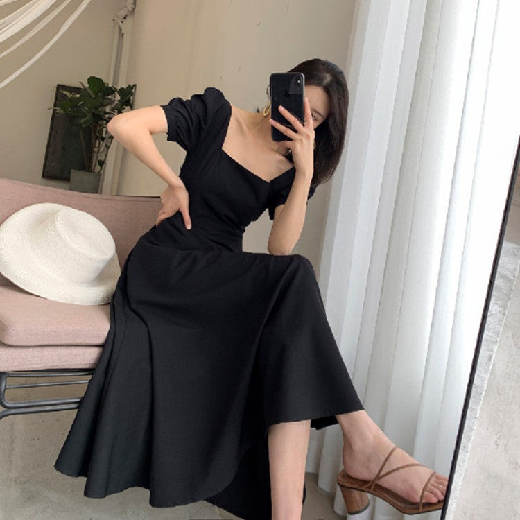 Hepburn style dress, elegant feminine daily styling - Image 4