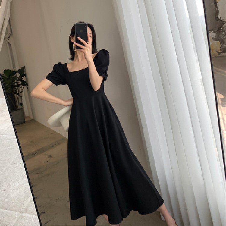 Hepburn style dress, elegant feminine daily styling - Image 3