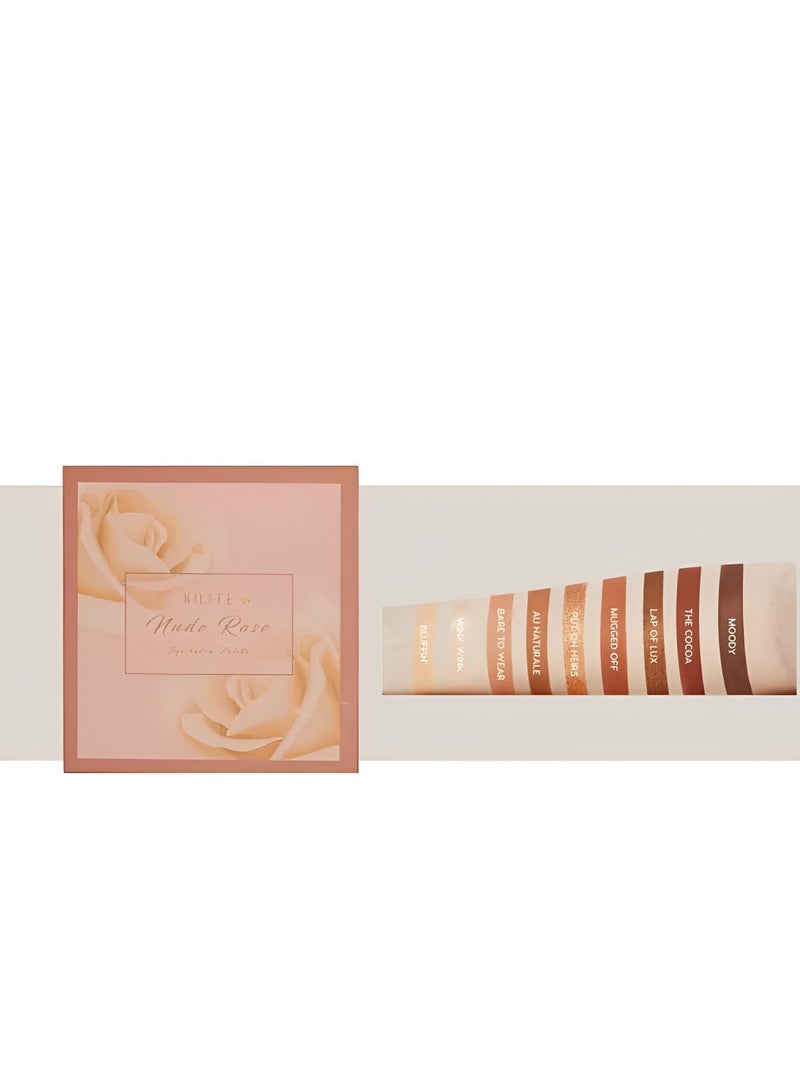 KILLFE 9 Colors Professional Waterproof Eyeshadow Palette - Image 2