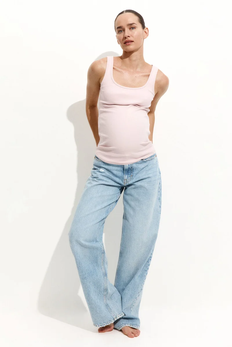 H&M Mama Ribbed Vest Top