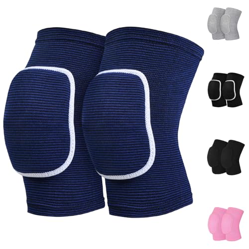 HISFFOG Volleyball Knee Pads for Women, Men, Youth, Girls, Kids, Knee Brace for Volleyball Basketball Football Dance Yoga Tennis Running Cycling Workout Climbing Wrestling - Image 1