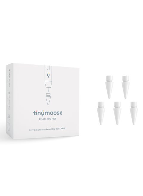 5 - Piece Pencil Pro Tip replacement for Tinymoose Pencil Pro Stylus Pen for Smooth Writing and Long Lasting Use