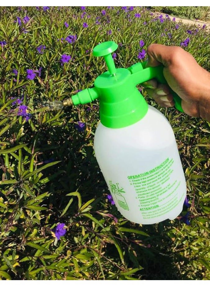 Generic Spray Bottle Pump Plant Water Pressure, 1.5 liter -White  - Image 3