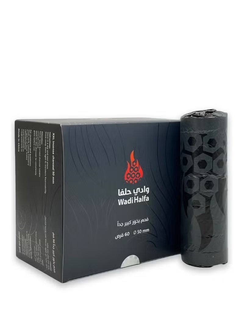 Wadi halfa Charcoal Incense Wadi Halfa Fast Lgnition 60*33 Tablets - Image 1