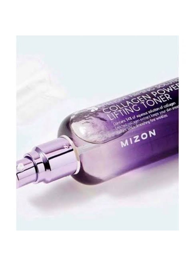Mizon Intensive Firming Solution Collagen Power Lifting Toner 120ml - Image 4