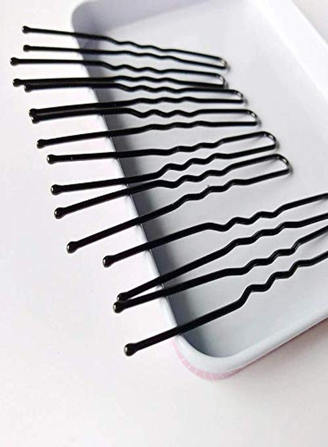 Ghelonadi U Hair Pins Metal Bobby Pins Hair Clips Hair Styling Accessories Bun Pins Juda Hairpin for Women Girls (Color_Black) (100 PCS) - Image 5